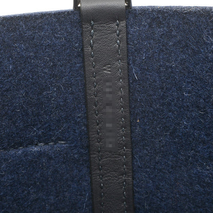 ピコタンロック PM 18 ゴーチーム フェルト/スイフト ブルーニュイ シルバー金具 W刻印 ハンドバッグ