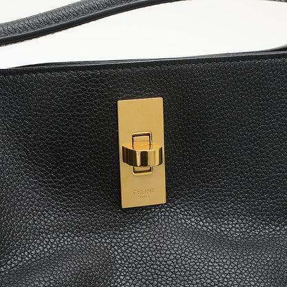 バケット 16 セーズ 2WAYバッグ レザー ブラック ゴールド金具 195573CR8 ショルダーバッグ