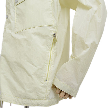 フードジャケット ナイロン イエロー グラデーション メンズ 50サイズ ナイロンジャケット