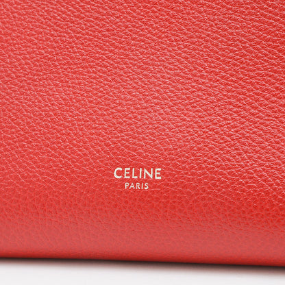 サングルバケット スモール ショルダーバッグ レザー レッド 189303AH4 ショルダーバッグ