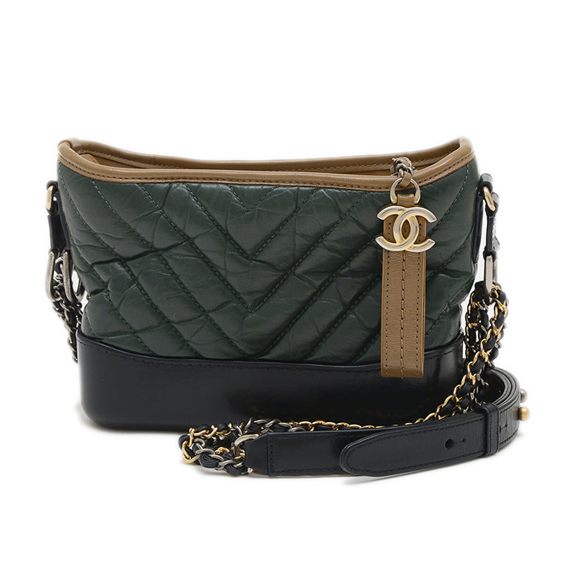 ガブリエル ドゥ ホーボー スモール ショルダーバッグ レザー グリーン A91810 ショルダーバッグ