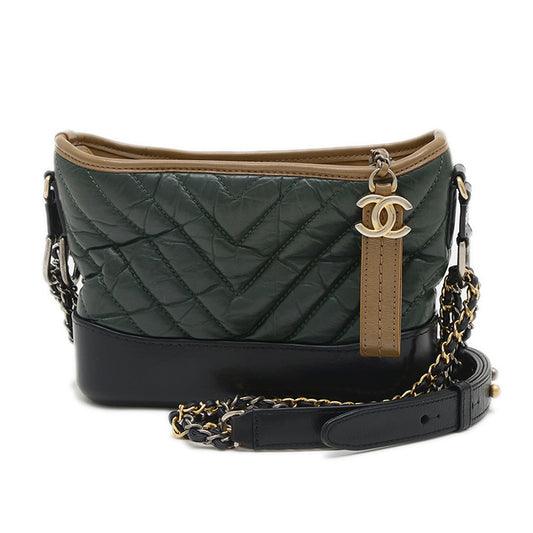 ガブリエル ドゥ ホーボー スモール ショルダーバッグ レザー グリーン A91810 ショルダーバッグ