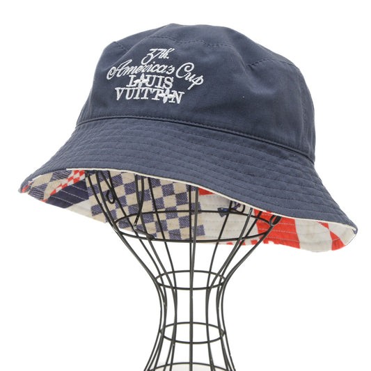 バケットハット ダミエ フラッグス リバーシブル M7682L ハット