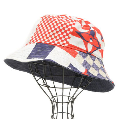 バケットハット ダミエ フラッグス リバーシブル M7682L ハット