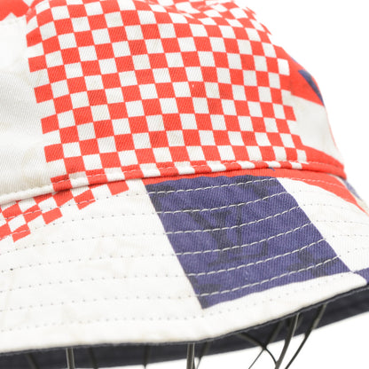 バケットハット ダミエ フラッグス リバーシブル M7682L ハット