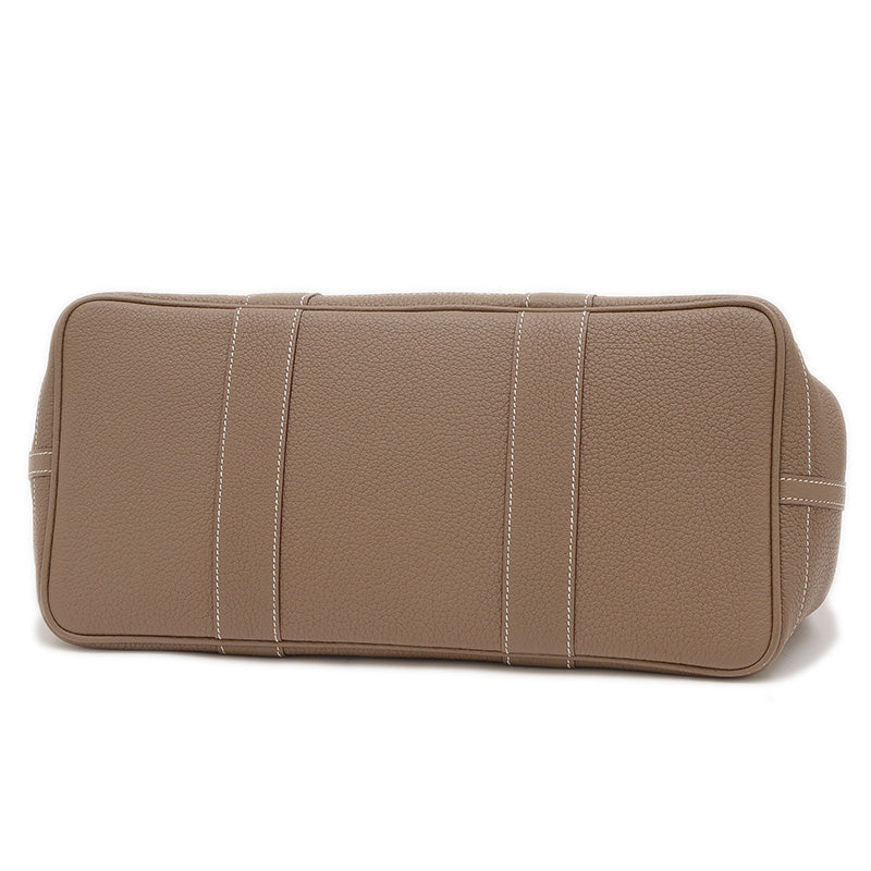 ガーデンパーティ PM 36 ネゴンダ エトゥープ シルバー金具 R刻印 トートバッグ