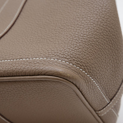 ガーデンパーティ PM 36 ネゴンダ エトゥープ シルバー金具 R刻印 トートバッグ