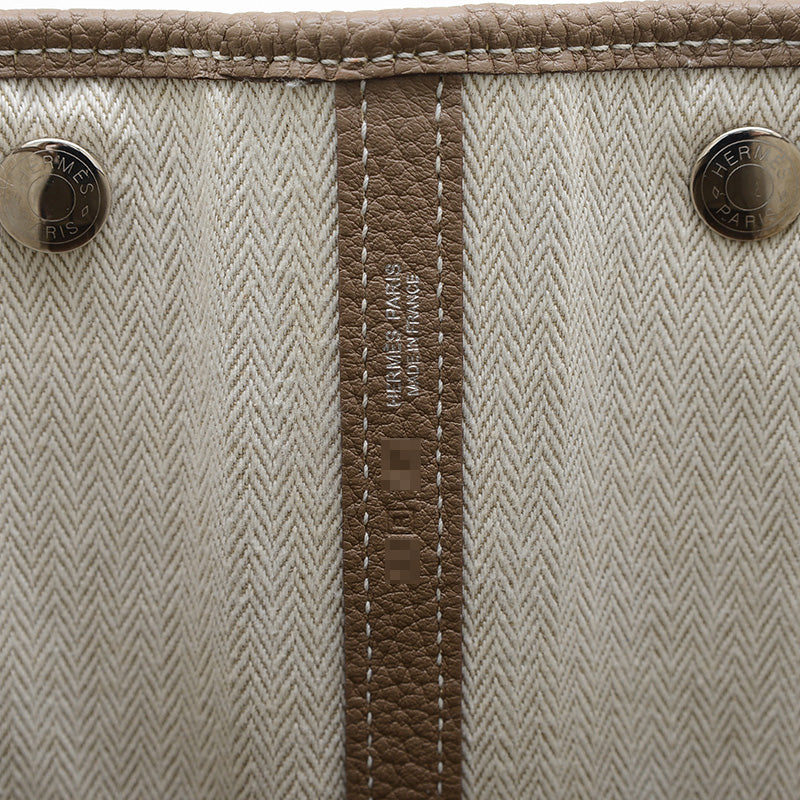 ガーデンパーティ PM 36 ネゴンダ エトゥープ シルバー金具 R刻印 トートバッグ