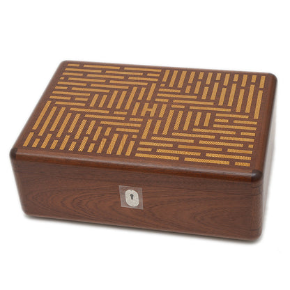 時計/ジュエリーボックス マホガニー/リザード セサミ H313129M01 その他小物