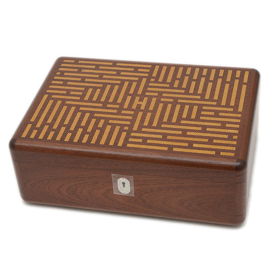 時計/ジュエリーボックス マホガニー/リザード セサミ H313129M01 その他小物