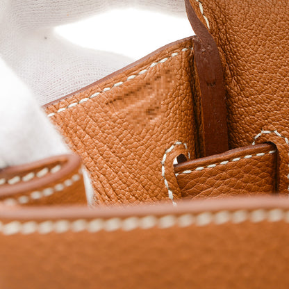 バーキン30 トゴ ゴールド シルバー金具 W刻印 ハンドバッグ