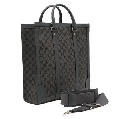 GGスプリーム オフディア ミディアム トートバッグ グレー 731793　メンズバッグ トートバッグ