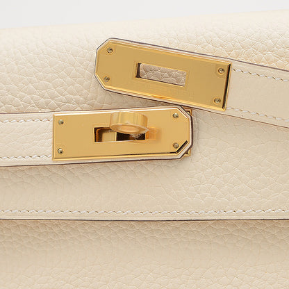 ケリー28 内縫い トリヨン ナタ ゴールド金具 B刻印 ハンドバッグ