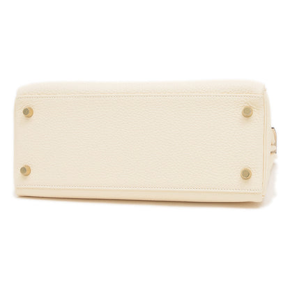 ケリー28 内縫い トリヨン ナタ ゴールド金具 B刻印 ハンドバッグ