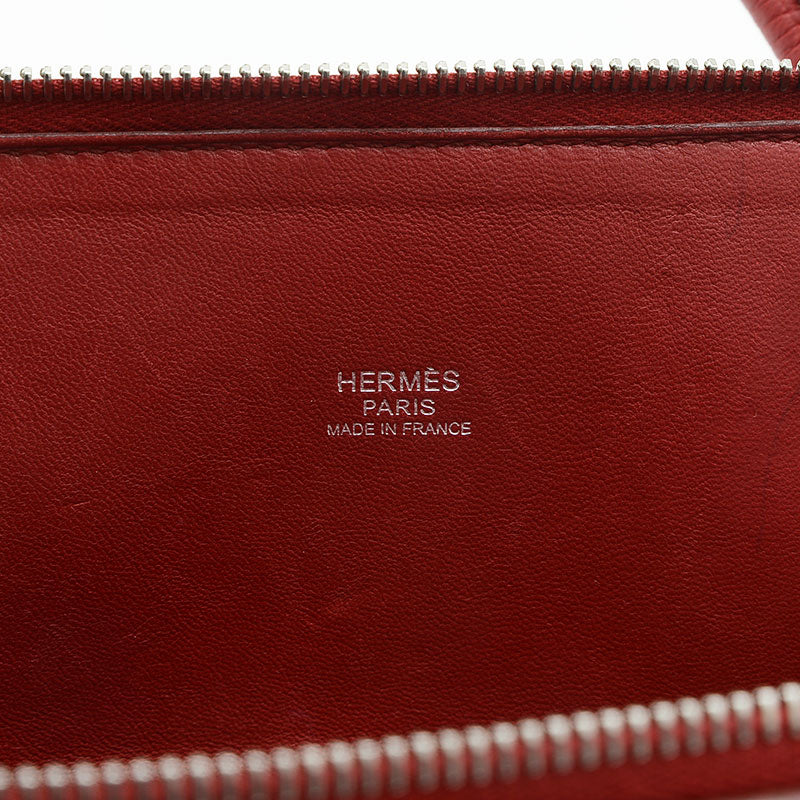 ボリード31 トリヨン ルージュヴィフ シルバー金具 O刻印 ハンドバッグ