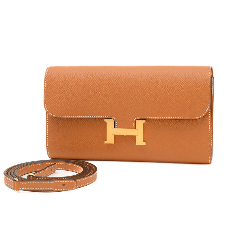 コンスタンストゥーゴー エプソン トフィ ゴールド金具 W刻印 長財布