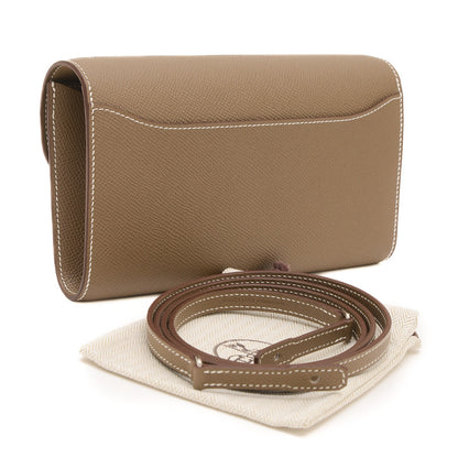 コンスタンストゥーゴー エプソン エトゥープ シルバー金具 W刻印 長財布