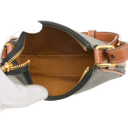 トリオンフ AVAミニ ハンドバッグ キャンバス/カーフスキン タン ハンドバッグ