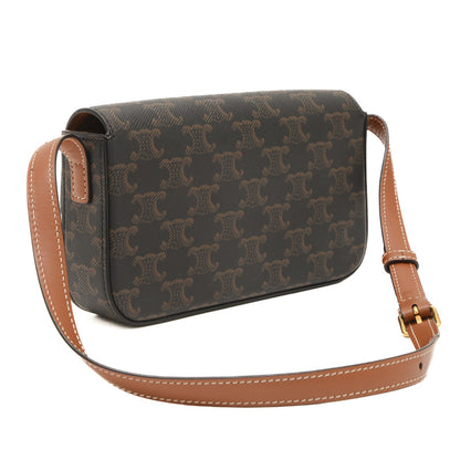 トリオンフ クロード ショルダーバッグ キャンバス/カーフ タン 194142CUZ.04LU ショルダーバッグ