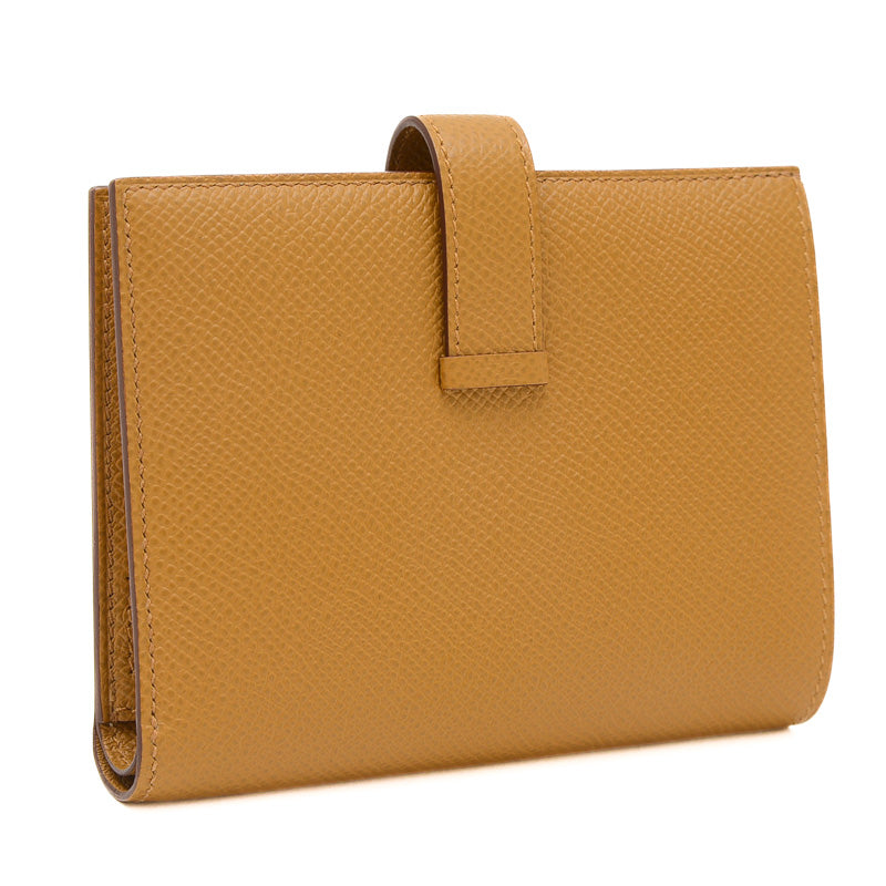 ベアンコンパクト エプソン セサミ ゴールド金具 B刻印 二つ折り財布