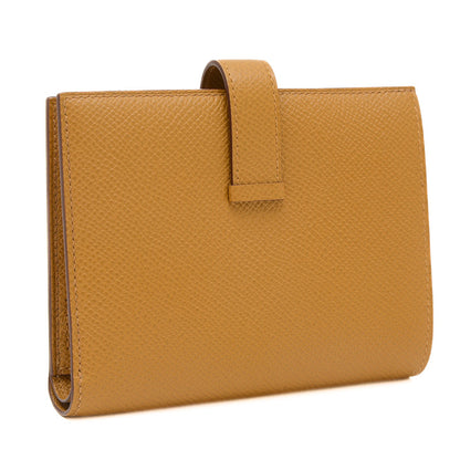 ベアンコンパクト エプソン セサミ ゴールド金具 B刻印 二つ折り財布