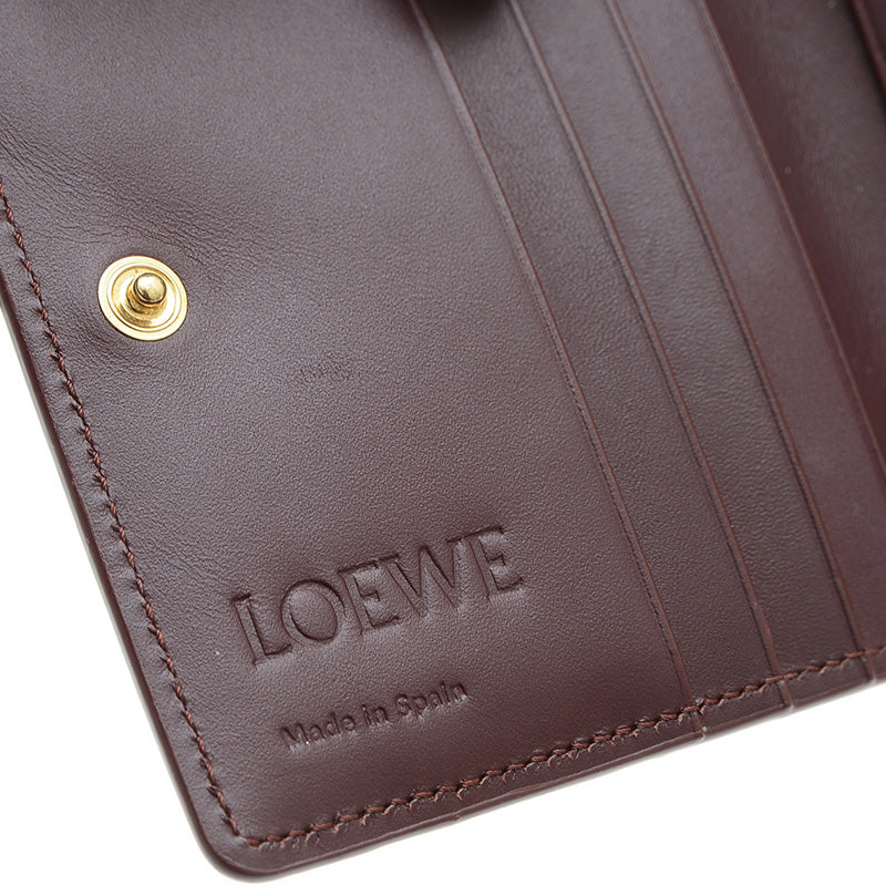 パズル コンパクトジップウォレット 二つ折り財布 レザー マルチカラー C510Z41X10 二つ折り財布