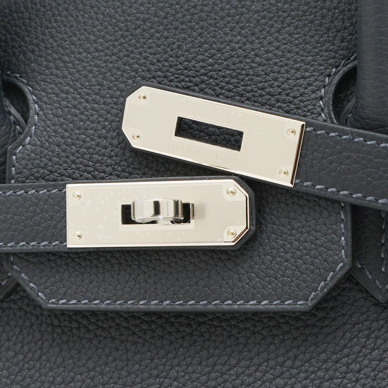 バーキン30 トゴ キャバン シルバー金具 W刻印 ハンドバッグ