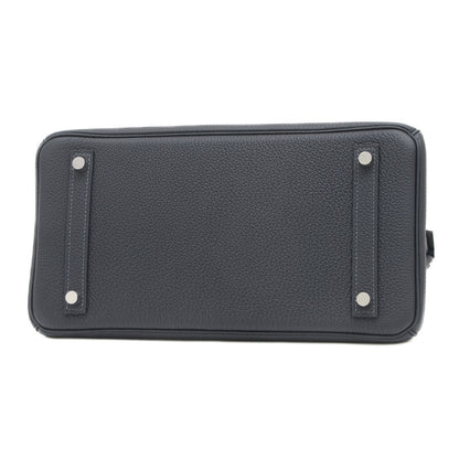 バーキン30 トゴ キャバン シルバー金具 W刻印 ハンドバッグ