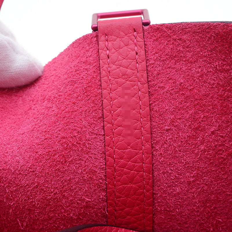 ピコタンロック PM 18 モノクローム トリヨン ローズメキシコ ピンク金具 B刻印 ハンドバッグ