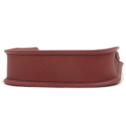 エヴリンTPM トリヨン ルージュアッシュ ゴールド金具 W刻印 ロングストラップ ショルダーバッグ