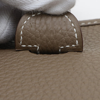 エブリン3 PM トリヨン エトゥープ ゴールド金具 W刻印 ショルダーバッグ