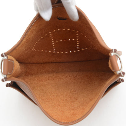 エブリン3 PM トリヨン ゴールド シルバー金具 W刻印 ショルダーバッグ