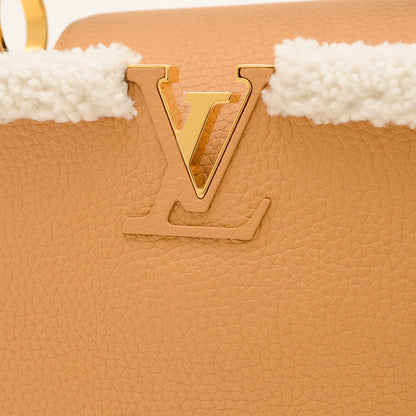 カプシーヌBB 2WAYバッグ トリヨン/ムートン ベージュ M59267 ハンドバッグ