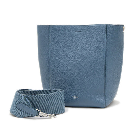 サングル バケット スモール ショルダーバッグ レザー ブルー 189303 ショルダーバッグ