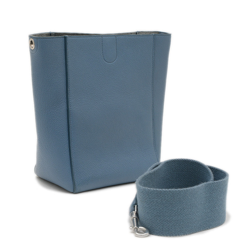 サングル バケット スモール ショルダーバッグ レザー ブルー 189303 ショルダーバッグ