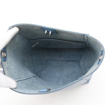 サングル バケット スモール ショルダーバッグ レザー ブルー 189303 ショルダーバッグ