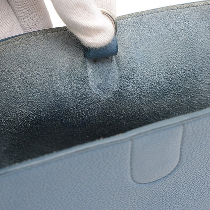 サングル バケット スモール ショルダーバッグ レザー ブルー 189303 ショルダーバッグ