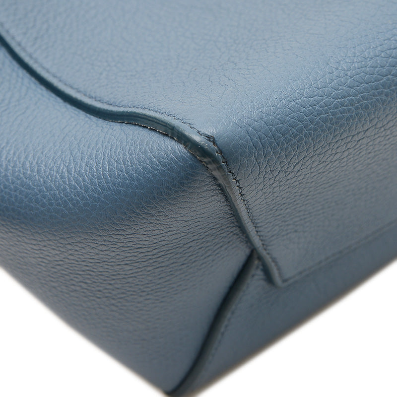 サングル バケット スモール ショルダーバッグ レザー ブルー 189303 ショルダーバッグ