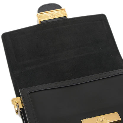 ドーフィーヌMM ショルダーバッグ レザー ブラック M55821 ショルダーバッグ