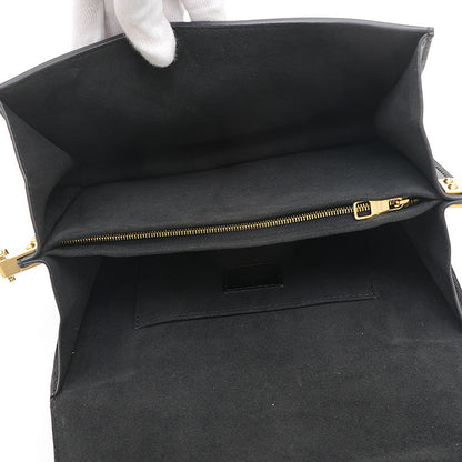 ドーフィーヌMM ショルダーバッグ レザー ブラック M55821 ショルダーバッグ