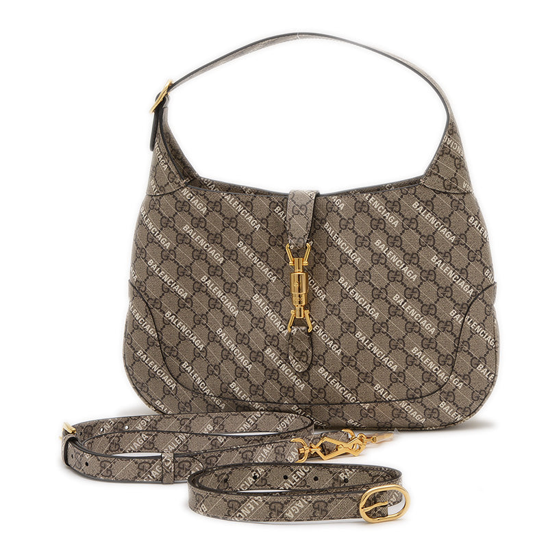 バレンシアガ コラボ ジャッキー1961 2WAYバッグ ザ ハッカープロジェクト 636710 ハンドバッグ