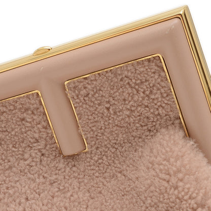 ファースト スモール ショルダーバッグ ムートン ピンク 8BP129 ショルダーバッグ