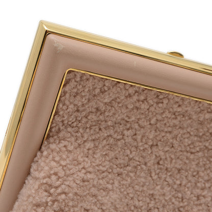 ファースト スモール ショルダーバッグ ムートン ピンク 8BP129 ショルダーバッグ