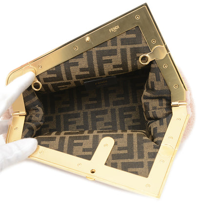 ファースト スモール ショルダーバッグ ムートン ピンク 8BP129 ショルダーバッグ