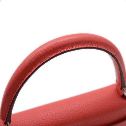 ケリー28 内縫い トリヨン ローズジャイプール シルバー金具 C刻印 ハンドバッグ