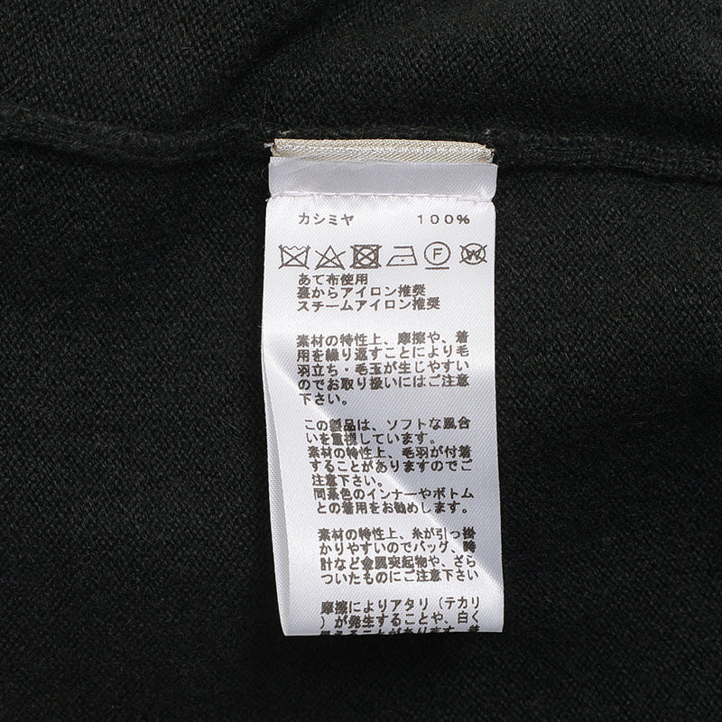 ニット カシミヤ チャコールグレー メンズ XLサイズ ニット