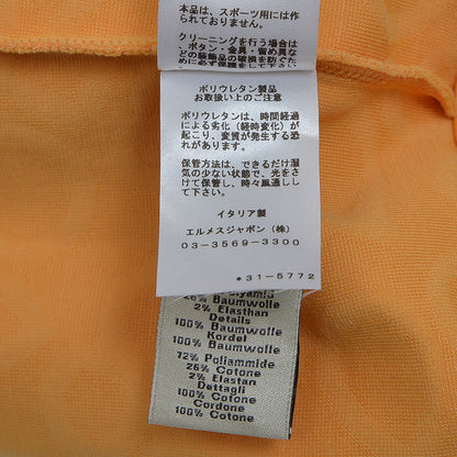 フーデッド ジップアップパーカー ナイロン混 オレンジ メンズ XLサイズ パーカー