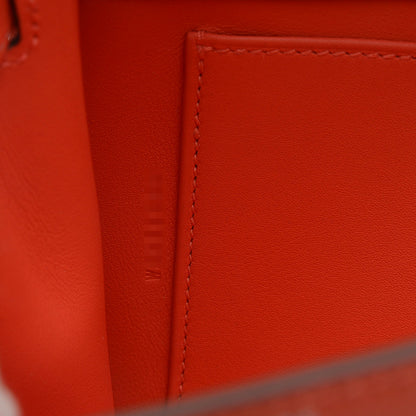 ケリーダンス エバーカラー オレンジフィールド シルバー金具 W刻印 ショルダーバッグ