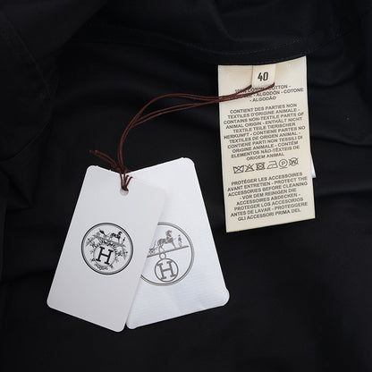 ロングフレア ゴムドレス ワンピース ドローストリング ブラック 4H0571 40サイズ ワンピース