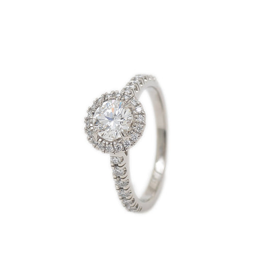 デスティネ ダイヤリング PT950/ダイヤ 0.61ct #49 リング・指輪